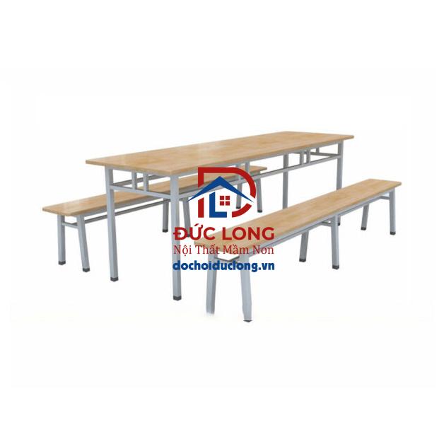 Bàn ăn ghế băng BA04B Bàn ăn ghế băng BA04B