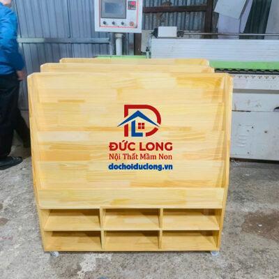 Giá Sách Thư Viện Mầm Non DL-022G