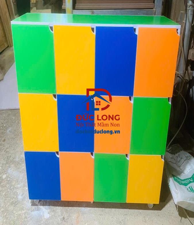 Tủ Đựng Đồ Mầm Non DL-136M Tủ Đựng Đồ Mầm Non DL-136M