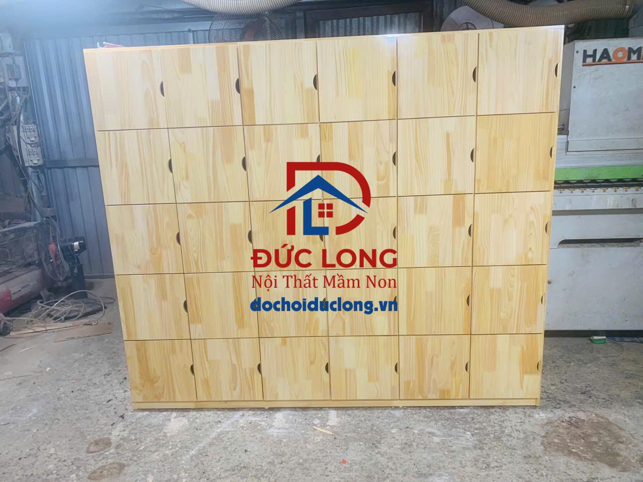 Tủ Balo Trầm Mầm Non Có Cánh DL-028G