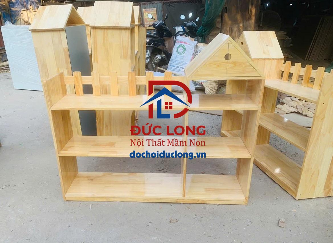 Kệ Mầm Non 3 Tầng Có Mái DL-035G Kệ Mầm Non 3 Tầng Có Mái DL-035G
