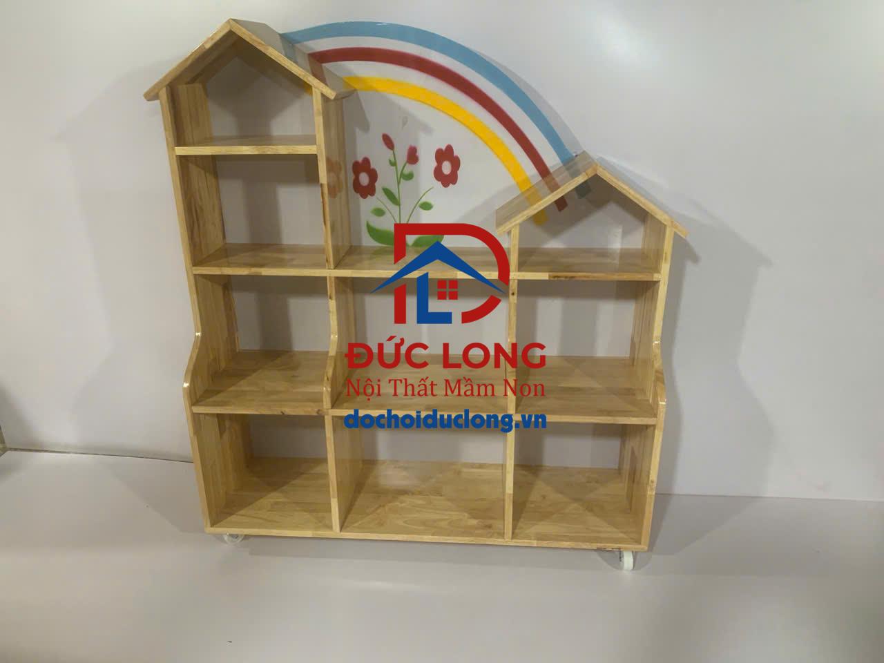 Kệ mầm non 5 tầng 9 ô DL-006G Kệ mầm non 5 tầng 9 ô DL-006G