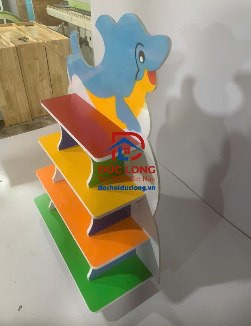 Giá 4 Tầng Hình Cá Heo DL-115M Giá 4 Tầng Hình Cá Heo DL-115M