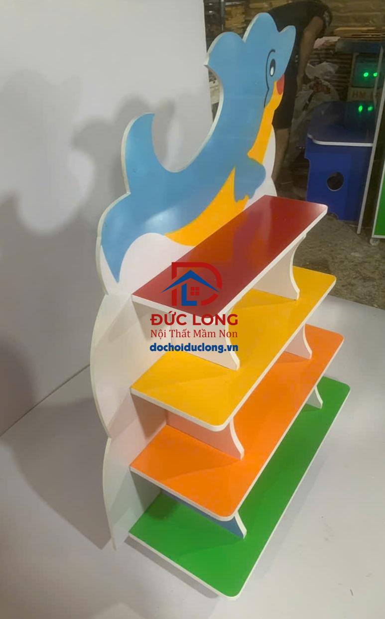 Giá 4 Tầng Hình Cá Heo DL-115M Giá 4 Tầng Hình Cá Heo DL-115M