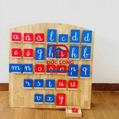 Kệ Bảng Chữ Cái Mầm Non DL-096G